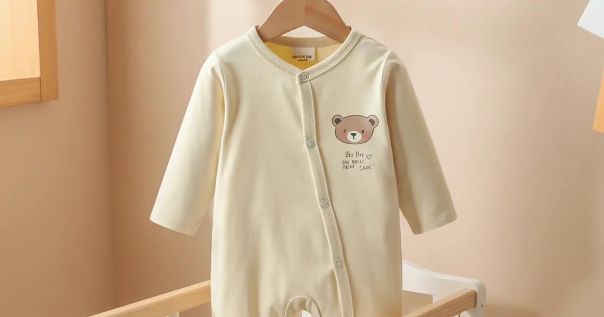 Rs 149 Bear Design Long-Sleeve Baby Jumpsuit Thespark Shop
